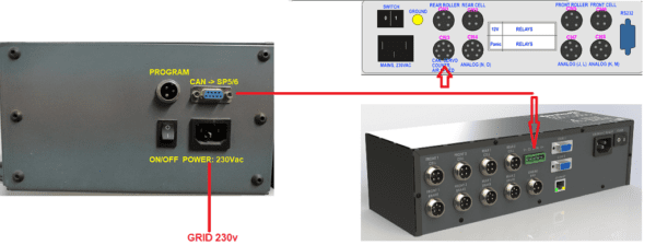Servo Connection to SP5/6
